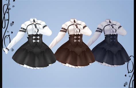 Belted Lolita Dress Download By Reseliee On Deviantart