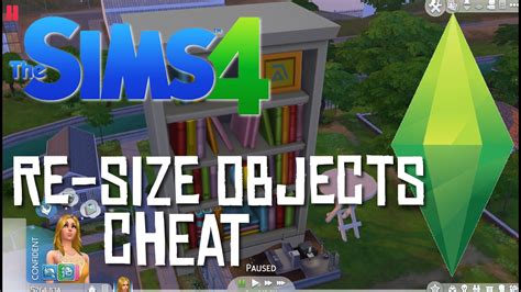 Maybe you would like to learn more about one of these? The Sims 4 - Re-Size Objects Cheat - YouTube