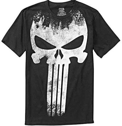 The Punisher Skull Logo Marvel Comics Black T Shirt Sizes M L Xl Check It Out