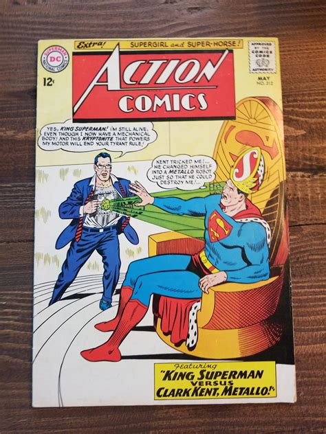 Action Comics 312 Silver Age Superman Comic From 1964 Etsy