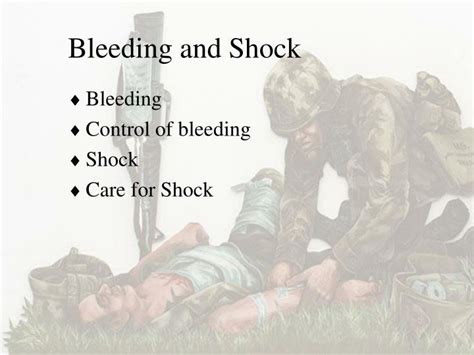 Ppt Bleeding And Shock Powerpoint Presentation Free Download Id