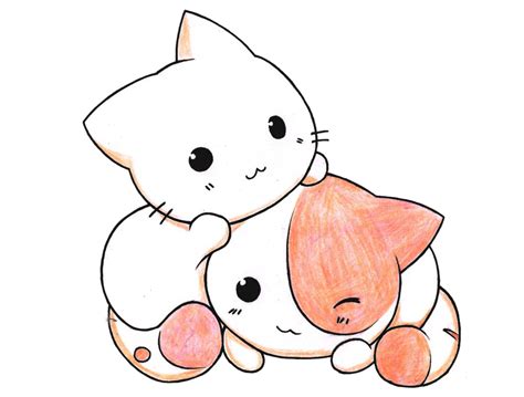 Kawaii Cat Drawing Kawaii Drawings Cute Kawaii Drawings