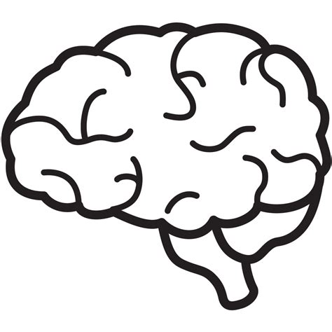 Brain Silhouette Png Picture Png Mart