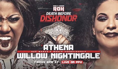 Roh Womens Championship Match Confirmed For Death Before Dishonor Ppv