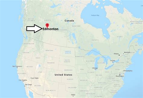 Where Is Edmonton Located What Country Is Edmonton In Edmonton Map
