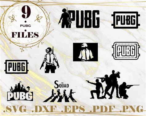 Pubg Svg Video Game Characters Pubg Game Picture Vinyl Decal