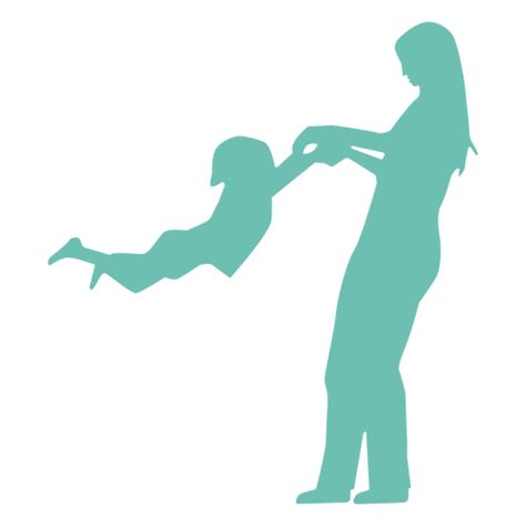 224 Mother Child Silhouette Svg Svg Png Eps Dxf File