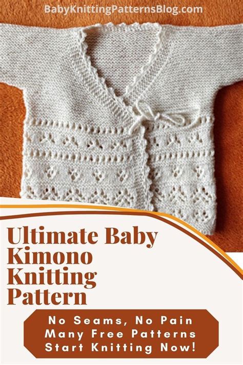 Baby Kimono Knitting Patterns No Seams Or Headaches Baby Cardigan