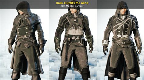 Dark Outfits For Arno Assassins Creed Unity Mods