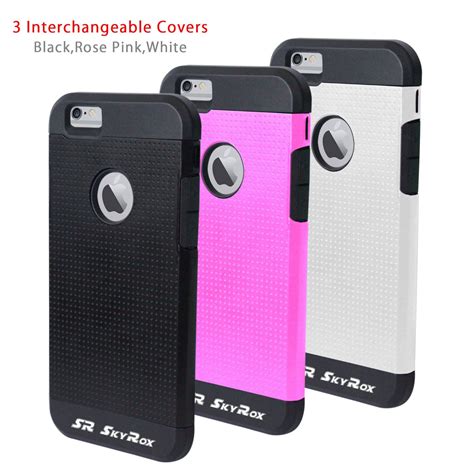 Iphone 6 Protective Case With 3 Interchangeable Covers 1 Free
