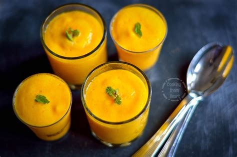 Vegan Mango Mousse Easy Mango Mousse Recipe Cooking From Heart
