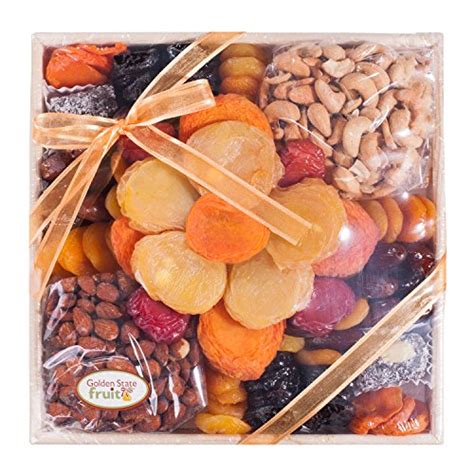 Golden State Fruit Flora Dried Fruit And Nut T Tray Gourmet Ts