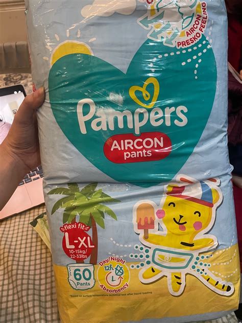 Pampers Aircon Pants Babies And Kids Bathing And Changing Diapers And Baby