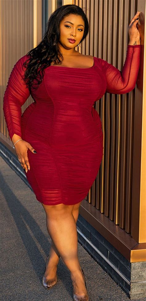 Nzinga Imani Sofia Rose African Beauty Bodycon Dress Chic Celebrities Black Women