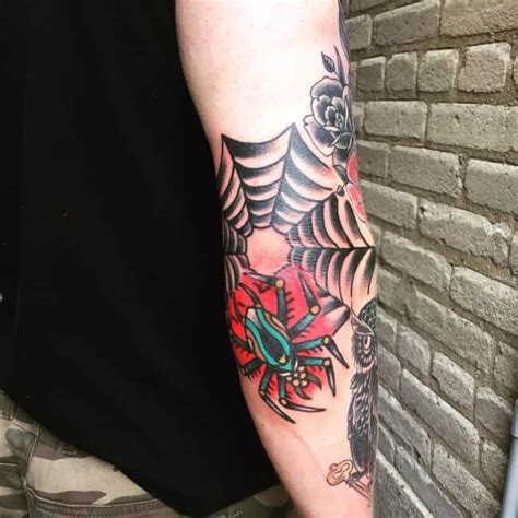 This abstract bear incorporates a lot of work and cool design elements into the. 150 Best Elbow Tattoos For Men Women (Ultimate Guide ...