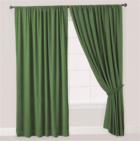 Dark Green Curtain Panels Home Design Ideas
