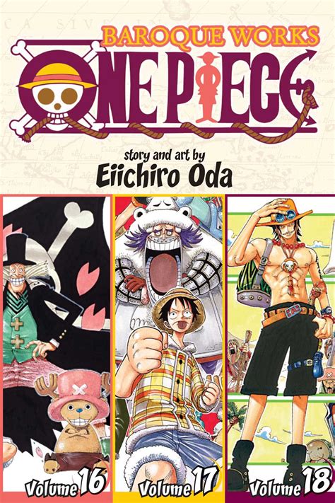 One Piece Baroque Works 16 17 18 Vol 6 Omnibus Edition Book By