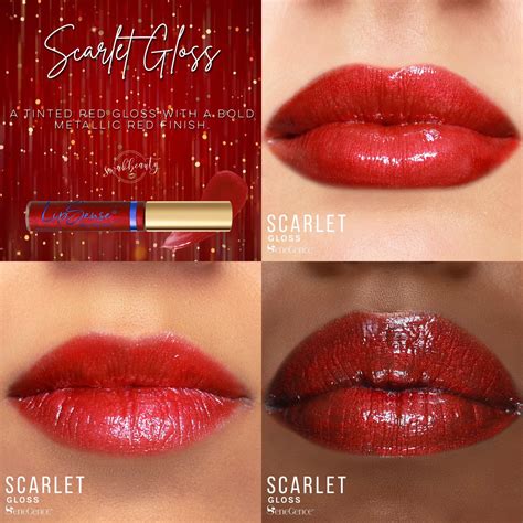LipSense Scarlet Gloss Limited Edition Swakbeauty Com