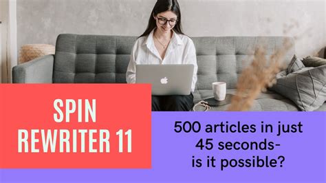 If you already have a chunk of text (for example an essay, article or a single sentence) and you need to paraphrase this text, then this spinbot article. What Is Spin Rewriter 11? Checkout Best Article Spinner ...