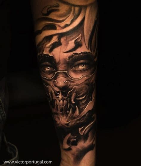 Victor Portugal Tattoo Artist Krakow Poland Tattoos Monster