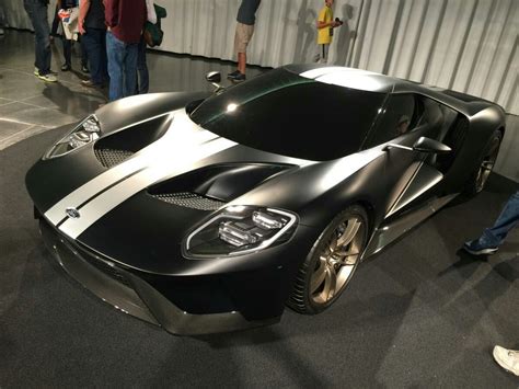 2017 Ford Gt Heritage Edition In Matte Black Ford Gt