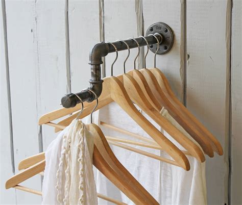 Industrial Single Clothes Rail By Industrial By Design