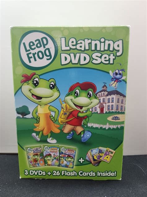 Leapfrog 5 Pack Dvd 2006 5 Disc Set Leap Frog Learning Dvds