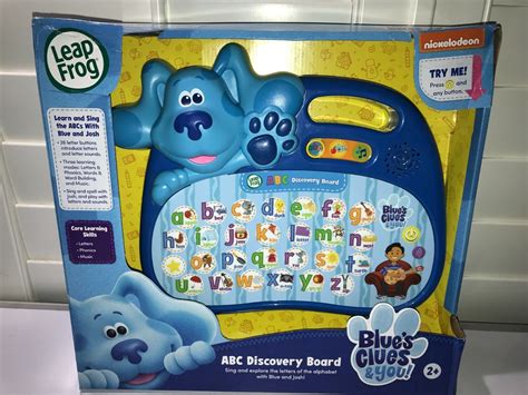 Leapfrog Blues Clues And You Abc Discovery Board Blue New Sealed