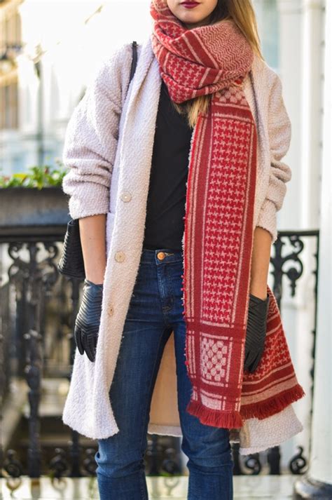 Zara Blanket Scarf Scottish Fashion Blogger Streetstyle Thankfifi