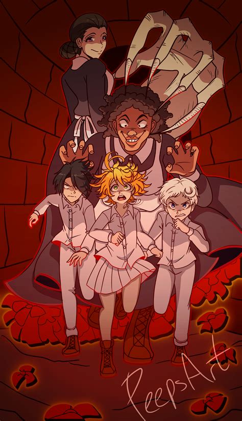 The Promised Neverland By Peepsart On Newgrounds