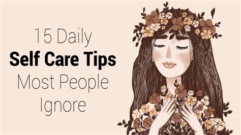 15 Daily Self Care Tips Most People Ignore Power Of Positivity
