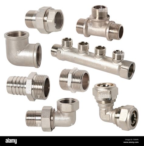 Set Of Pipe Fittings Connection For Industry Assorted Plumbing