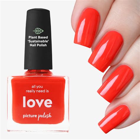 Neon Red Nail Polish Best Neon Red Nail Colour Picture Polish