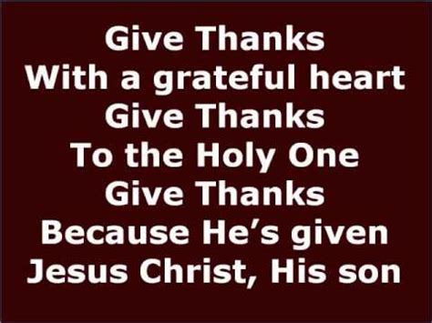 And now let the weak say, i am strong. let the poor say, i am rich because of what the lord has done for us. Don Moen - Give Thanks - Piano Cover [With Lyrics ...