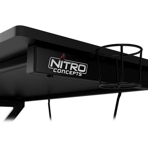 Buy Nitro Concepts D12 Gaming Desk Black Nc Gp Dk 009 Pc Case Gear