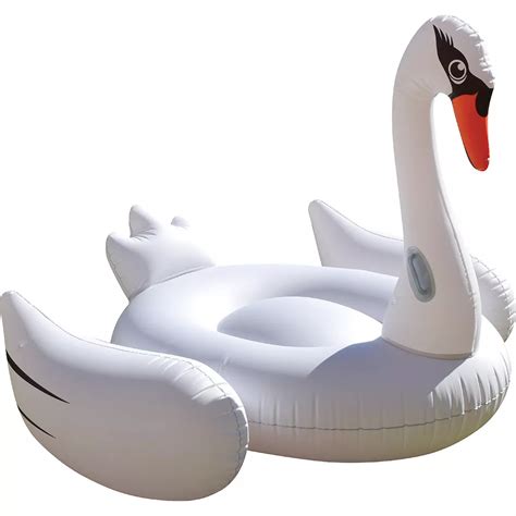 Giant Swan Pool Float 66 14in X 78 12in Party City