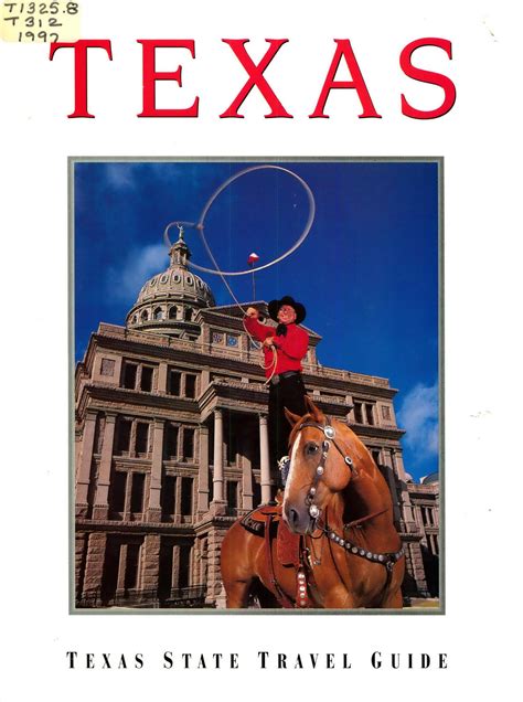 Texas State Travel Guide 1997 The Portal To Texas History