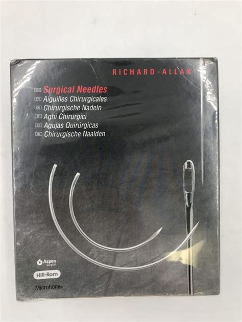 Aspen Surgical 216403 Richard Allan Surgical Needles 12 Circle Reverse