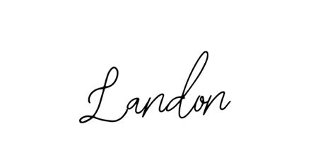 71 Landon Name Signature Style Ideas Wonderful Online Autograph