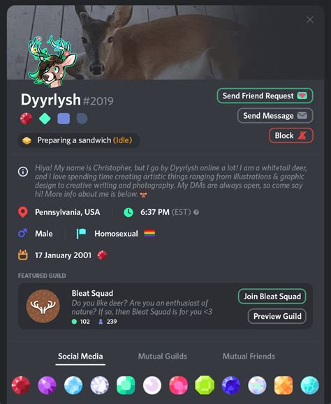 I Recently Gave Redesigning Discords Profile Page A Go—heres What I