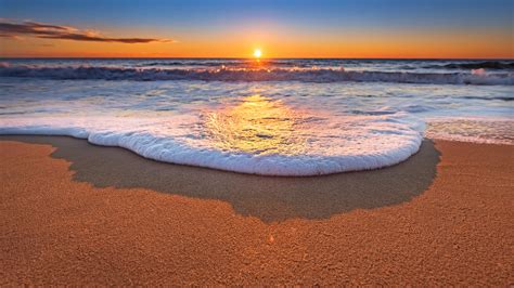 Sunset On The Beach With Beautiful Sky Windows Spotlight Images