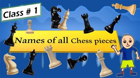 Names Of All Chess Pieces Teach Chess To Kids Free Chess Course For