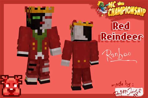 Mcc Red Reindeer Skins Dl Below Rminecraftchampionship