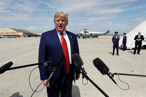 Trump Says He Watched Hill Testimony On Air Force One