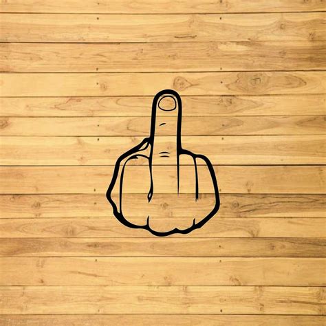 Middle Finger Svg Fuck You Svg Fuck Off Svg Flipping The Etsy The