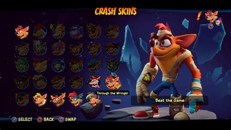 Crash Bandicoot 4 Its About Time Trophies And Skins Guide Bagogames