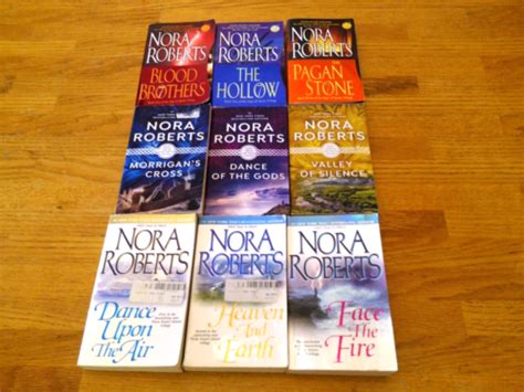 3 Nora Roberts Trilogies 9 Paperback Books Lot Ebay