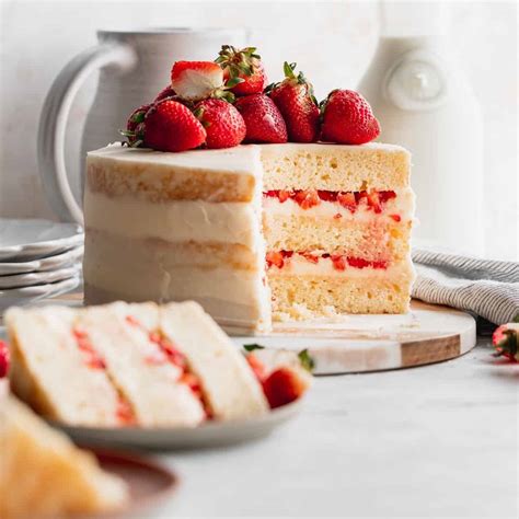 Strawberry Lemon Cake