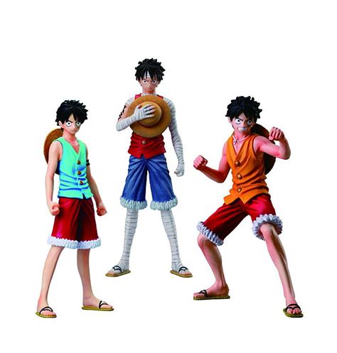 Koop Actiefiguren One Piece Super One Piece Styling Figure 3 Pack