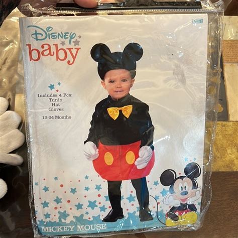 Disney Costumes Mickey Mouse Infant Costume 224 Months Poshmark